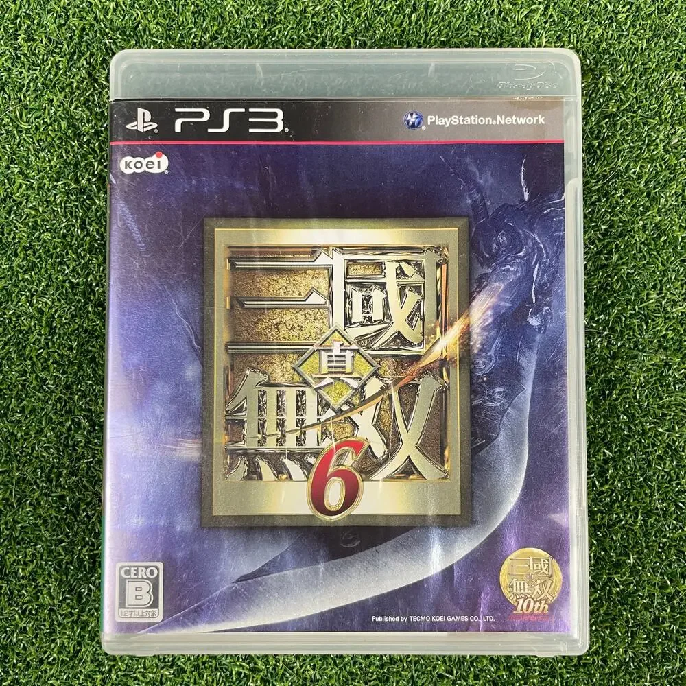 Shin Sangoku Musou 6 (Sony PlayStation 3, 2011) PS3 Japanese Version no Manual